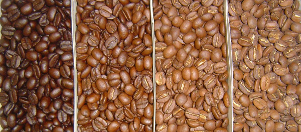 Coffee beans color