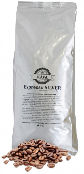 Čerstvá pražená káva - espresso SILVER 250 g
